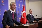 Treffen von Außenminister Mevlüt Çavuşoğlu mit Jens Stoltenberg