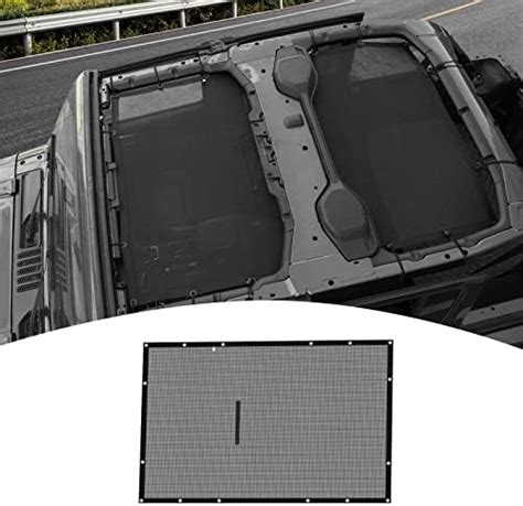 Amazon PDKLIN For Jeep JL Roof Sunshade JLU Mesh Bikini Top Sun Shade Compatible With Jeep