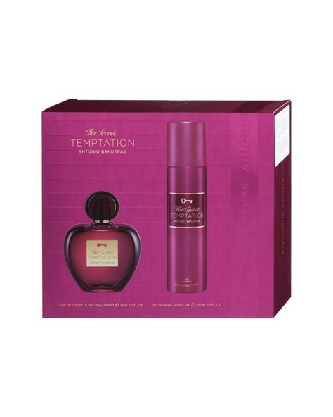 ANTONIO BANDERAS Her Secret Temptation EDT X 80 Ml DEO