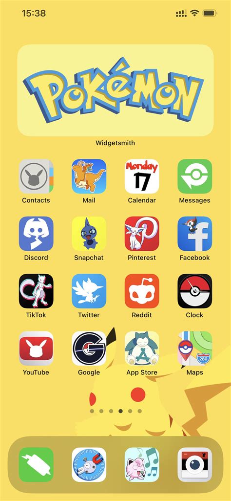 I made free Pokemon app icons for all fans : r/pokemongo