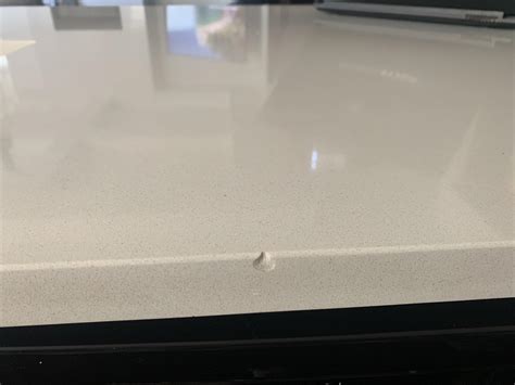 Chip In Quartz Countertop How To Fill Or Make Less Noticeable Rfixit