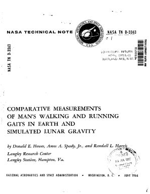 Fillable Online Ntrs Nasa Space Suits Self Support And The Walk Run