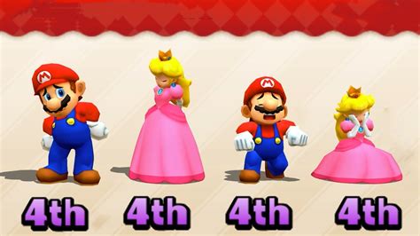 Mario Party The Top 100 The Bad Day Of Couple Mario And Peach Vs All