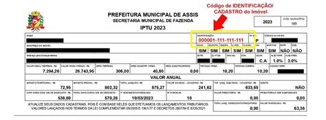 Prefeitura de Assis Carnê de IPTU veja como imprimir via internet