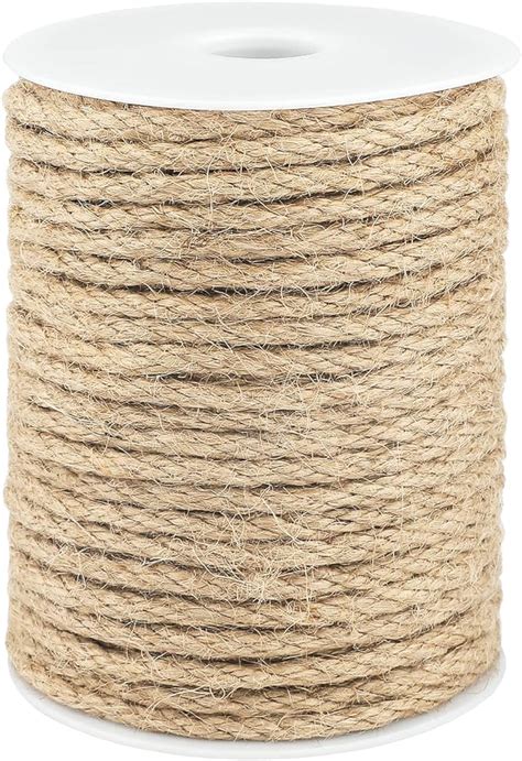 Amazon Jijacraft Jute Rope Inch Feet Natural Jute Twine