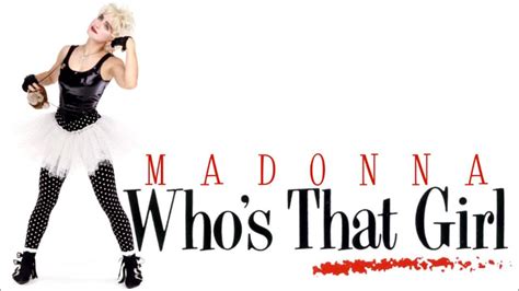 Madonna Whos That Girl Whos That Girl Album Youtube