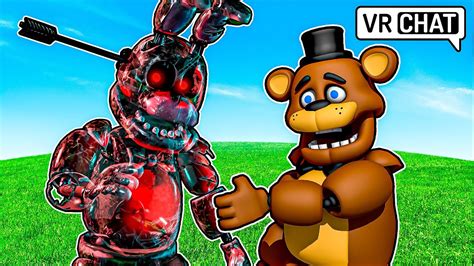 Freddy Meets Blackheart Bonnie In Vrchat Youtube