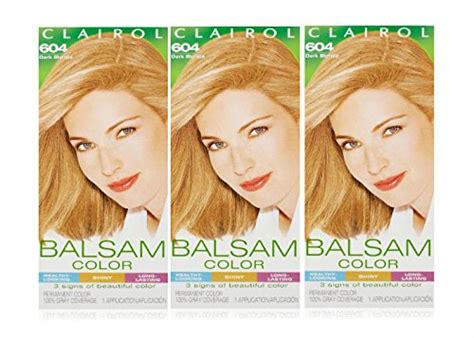 Amazon Clairol Balsam Hair Color 600 Palest Blonde 1 Kit Pack Of