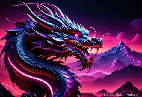 The Chinese Dragon Is Breathing Fire Prompts Stable Diffusion Online