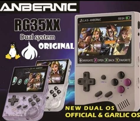 Anbernic Rg Xx Gb New Version Game Retro Handheld Konsol Best Gaming