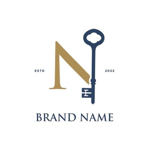 Initial K Elegant Key Royalty Free Vector Image