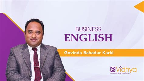 Course Introduction Business English Bbs 1st Govinda Bdr Karki