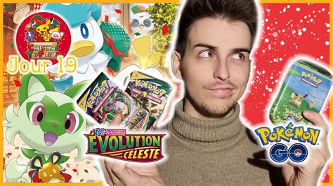 Jour 19 OUVERTURE D UNE TIN POKEMON GO VS 2 BOOSTERS ÉVOLUTION