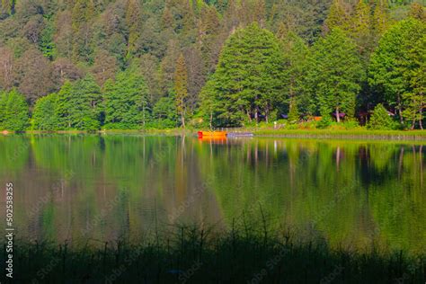 Borcka Karagol Black Lake Panorama Landscape Artvin Is A City In