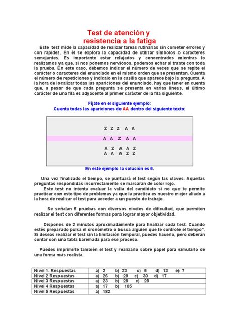 Pdf 02a3 Test De Atención Dokumentips