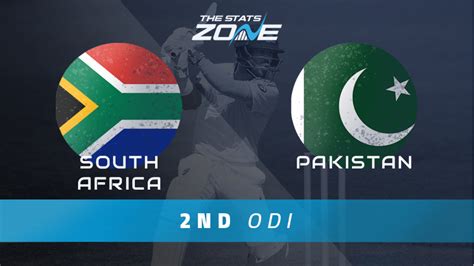 South Africa Vs Pakistan 2nd One Day International Preview