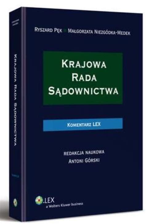 Krajowa Rada Sądownictwa Komentarz PDF Ceny i opinie Ceneo pl