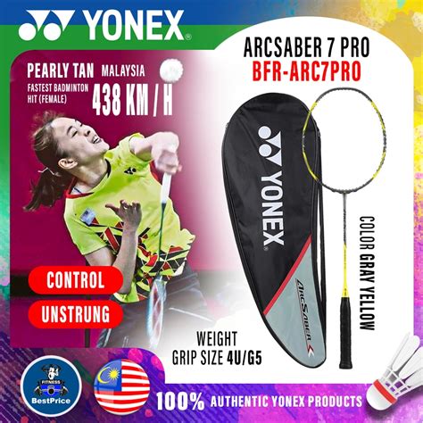 Bpa Original Yonex Arcsaber Pro Badminton Racket Racquet Frame