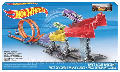 Hot Wheels Трек Суперскоростная трасса купить в Алматы ИНТЕРНЕТ МАГАЗИН ДЕТСКИХ ИГРУШЕК
