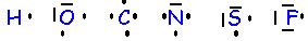 Atomes classification périodique Lewis moles
