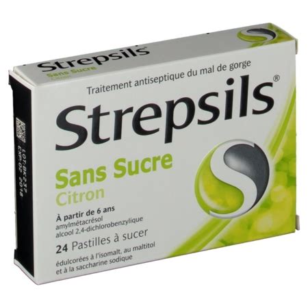 Strepsils Citron Sans Sucre Prix Notice Effets Secondaires