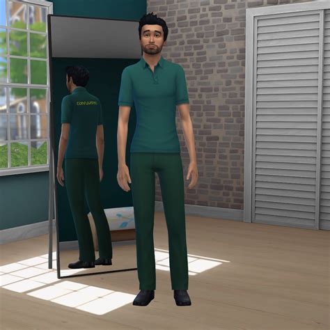 NHS Ambulance Crew Uniform - Files - The Sims 4 Create a Sim - CurseForge