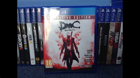 Devil May Cry Dmc Definitive Edition Unboxing Ps Youtube