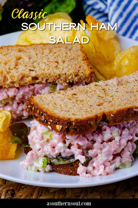 Classic Southern Ham Salad Is So Delicious And Easy To Make It’s Perfect For Sandwiches On