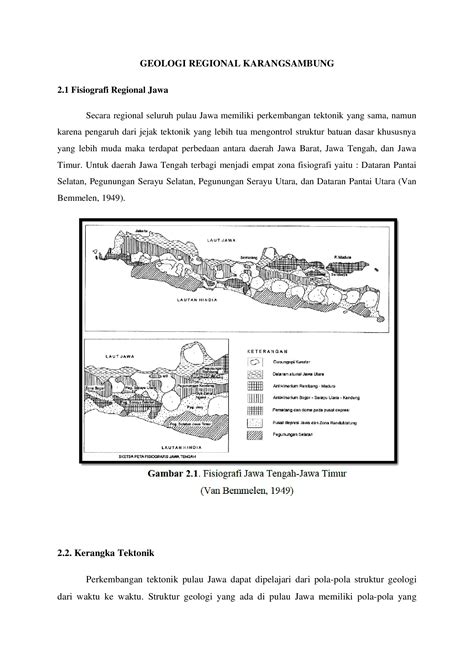 DOC GEOLOGI REGIONAL KARANGSAMBUNG Doc DOKUMEN TIPS