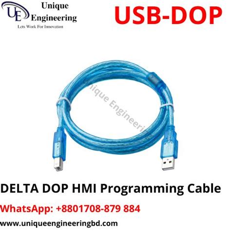 Delta Dop Series Hmi Programming Cable Usb Dop Seller In Bd