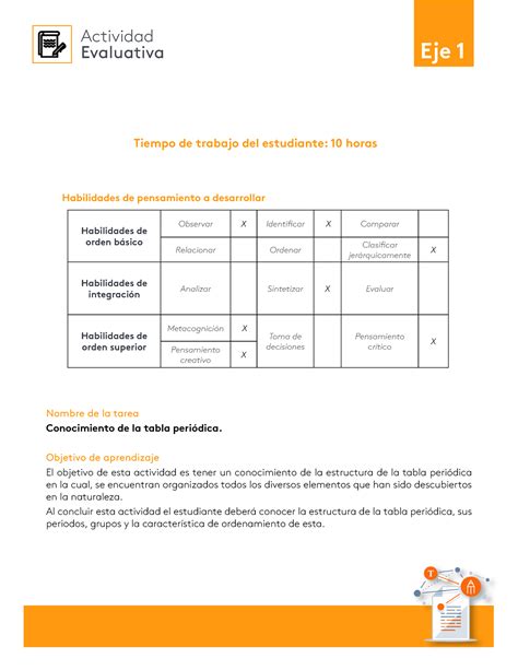 Actividad Evaluativa Eje 1 Actividad Evaluativa Tiempo De Trabajo Del