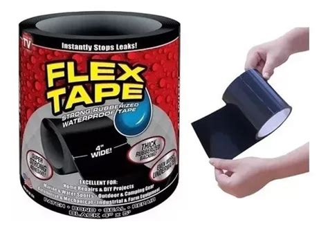 Super Fita Adesiva Flex Tape Cola Tudo Rolo Anti Vazamentos Mercadolivre