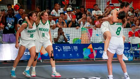 MEXICANAS SE LLEVAN EL ORO EN BASQUETBOL 3X3 EN LOS CENTROAMERICANOS