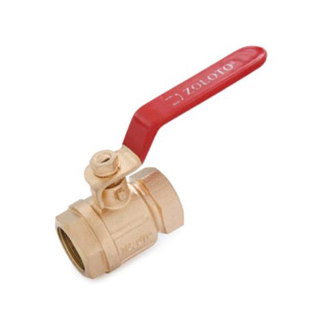 Buy Zoloto Mm Bronze Screwed Ball Valve Online At Best Prices