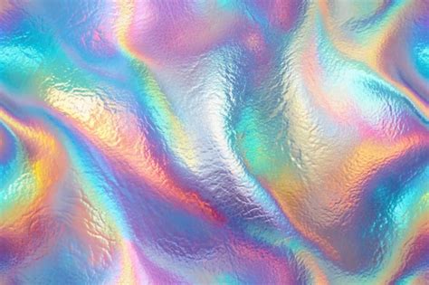 Premium Photo Iridescent Texture Hologram Background Holographic