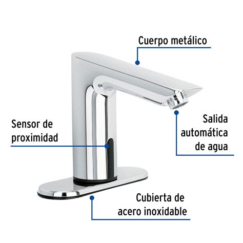 Ficha Tecnica Llave Con Sensor Para Lavabo Foset