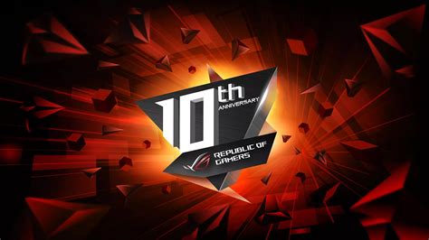 Asus Rog Fête Ses 10 Ans