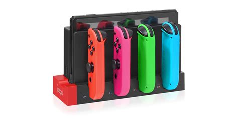 This Nintendo Switch dock add-on charges four Joy-Con controllers: $10.50 (Amazon low)