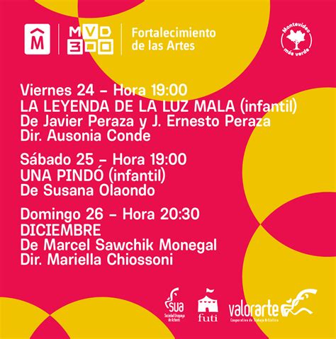 Cartelera Centro Cultural Terminal Goes