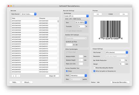 Barcode UPC-A - UPC-A SC Sizes, UPC-A Add-on, Sample Barcodes, Check ...