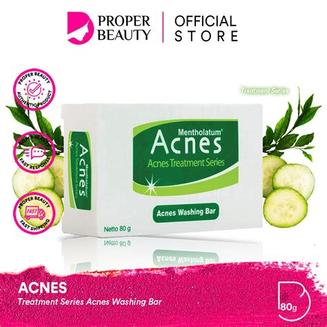 Jual ACNES Treatment Series Acnes Washing Bar Japan Pembersih Tubuh