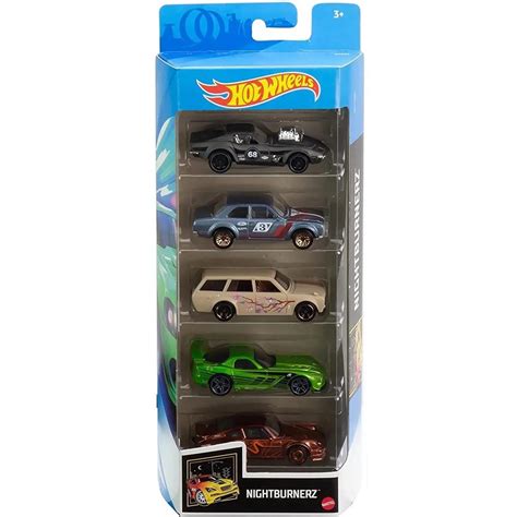 Hot Wheels NIGHTBURNERZ 5 Pack Shopee Brasil