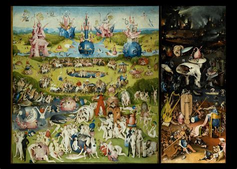 Plakat Ogr D Rozkoszy Ziemskich Hieronim Bosch Allegoria