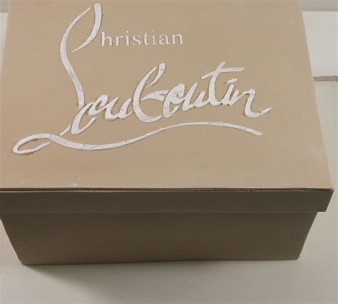 Christian Louboutin Shoe Box Cake Christian Louboutin Shoe Flickr