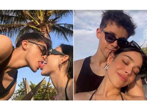 A Su Novio Alex Hoyer Danna Paola Celebra