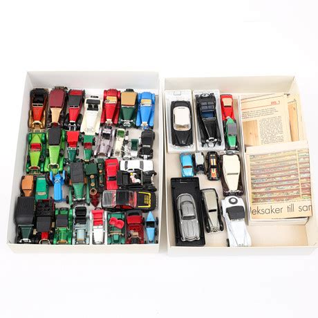 Samling Modellbilar St Bla Corgi Lensney Solido Matchbox