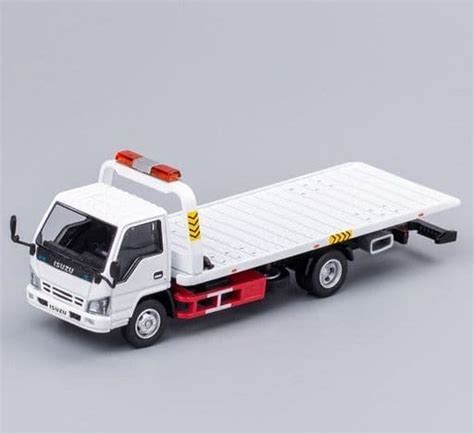 駿河屋 164 Isuzu N シリーズ レッカー車 Lhdホワイト Ks002 13 （モデルカー）