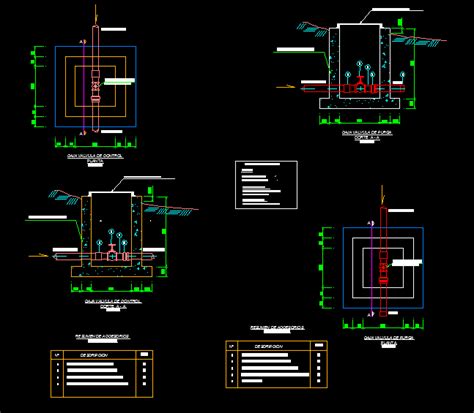 Planos De Saneamiento En Dwg Autocad Saneamiento Cloacal Y Pluvial