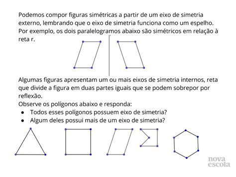 Eixo De Simetria 4 Ano - Simetria de reflexão - Planos de Aula - 4º Ano