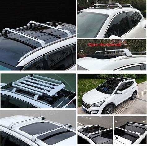 Silver Roof Cargo Racks Bar For Mitsubishi Outlander